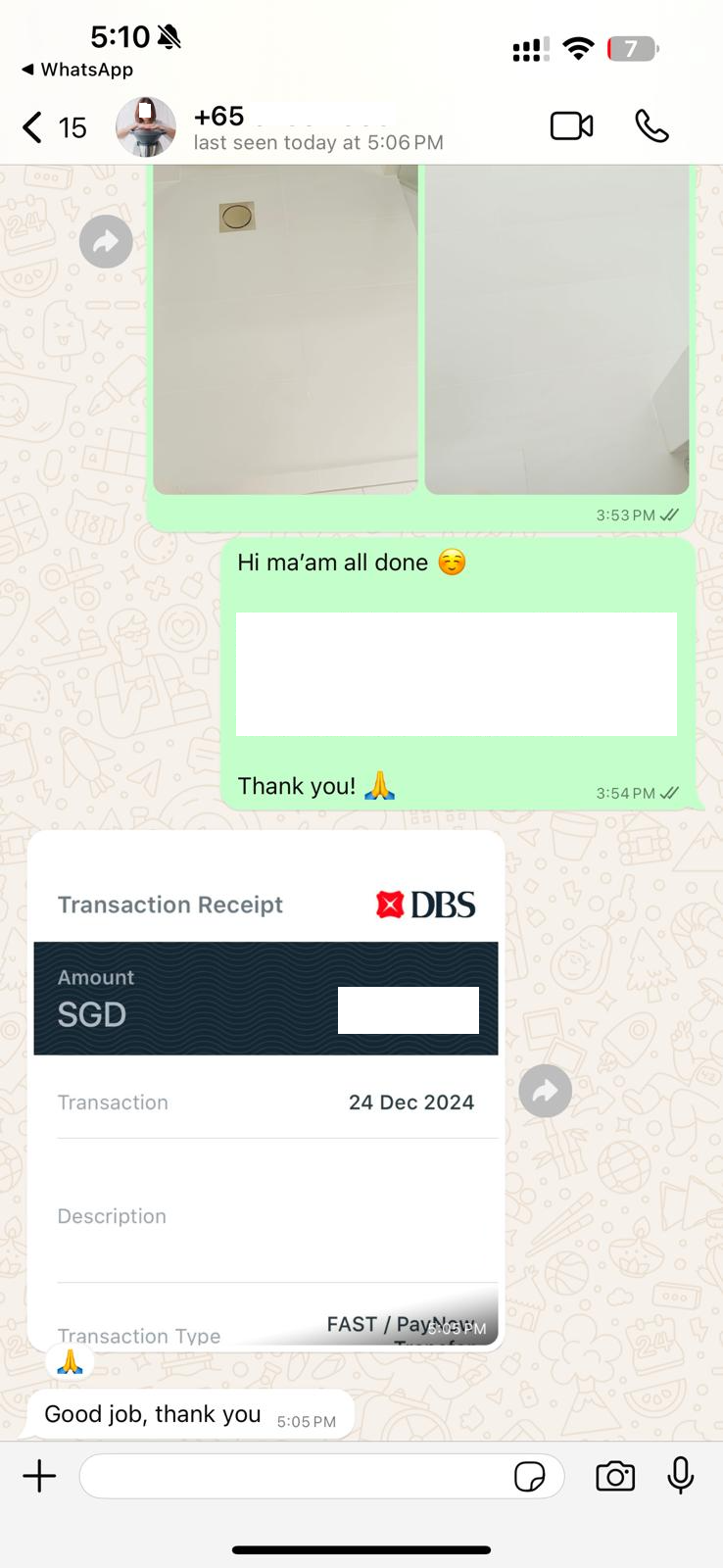 Customer testimonial